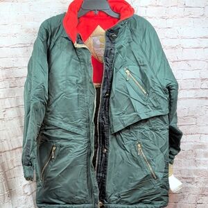 Vintage Current Seen Forest Green Jacket Large Nwt New